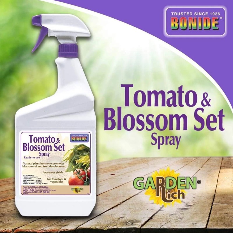 Bonide Tomato & Blossom Spray Set, 32 oz Ready-to-Use Pack