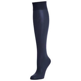 Wolford Women's's Satin Touch 20 Knee-Highs Tights 20 DEN Blue (Admiral) Medium (Size: M)