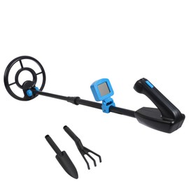 Metal Detector for Kids, Waterproof Kids Metal Detector, Search Coil with LCD Dispaly, Adjustable Stem Buzzer