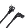 VSEER 1.5FT SPT-2 18 AWG Angled 2-Slot Non-Polarized Angle Figure