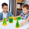 REYOK 3PCS Green Impossible Cone Pyramid,Spiral Cone Fidget Toy,3D Printed