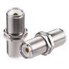 POBADY 2PCS UHF Female SO239 Bulkhead Connectors SO-239 UHF Female