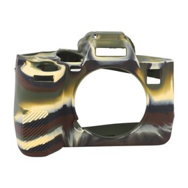 Digital Camera Skin Cover Soft Cover Silicone Anti Slip Comfort Grip Digital Camera Accessory for A7S3 A7SM3 Camo