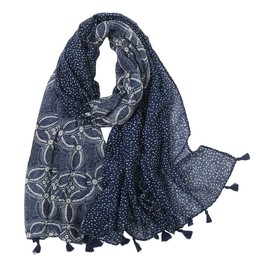 MAIRY Scarf Women Girls Fashion Lightweight Stamp Scarf and Evening Scarves for Women Soft Chiffon Scarf Women's Fashion Scarves Long Scarf 18002, M0140