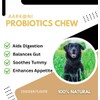 Aarkani Probiotic Supplement for Dogs – Vet-Formulated Soft Chews for