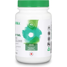 Organika Turkey Tail Mushroom- Organic 450mg 10:1 Extract- Immune Support- 90vcaps