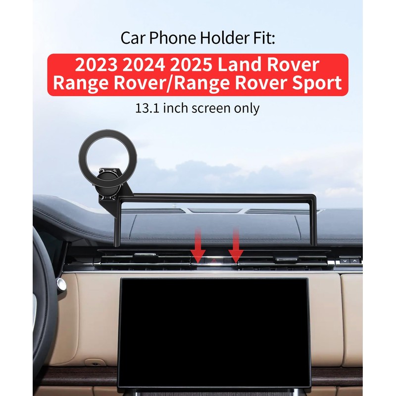 MaserWeller Car Phone Holder for 2023 2024 2025 Land Rover