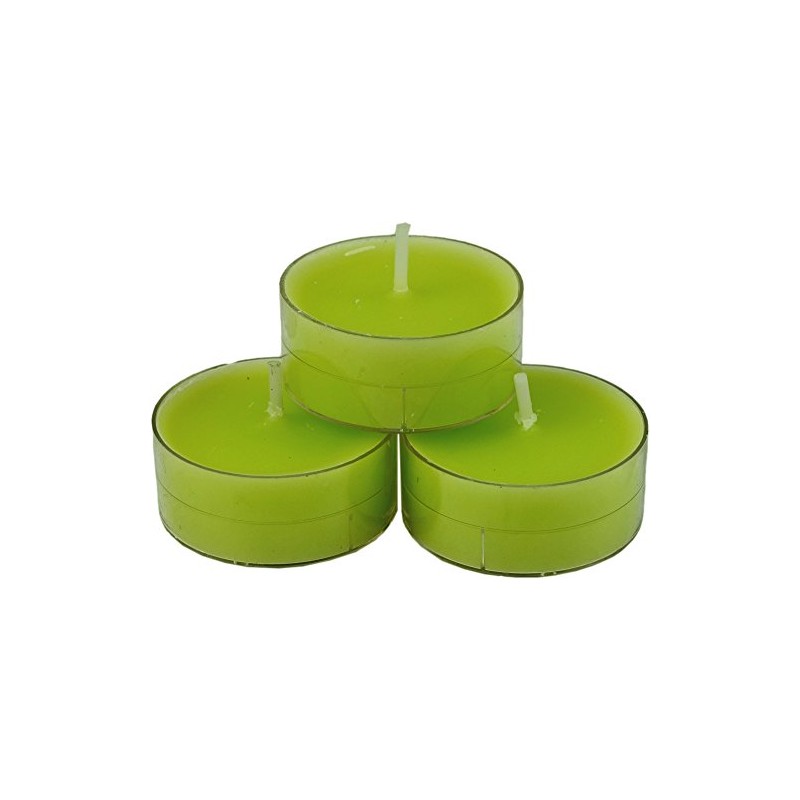 20 Danish Tea Lights Colourful, Coloured, Various Colors, Northern Lights