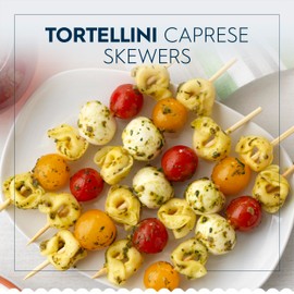 Barilla Three Cheese Tortellini Pasta, 12 oz. Bag - 6 Servings Per Bag - Pantry Friendly Dried Tortellini - Made with Non-GMO Ingredients