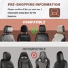 zorunowa Car Headrest Pillow, Thickened Memory Foam Road Pal Headrest,