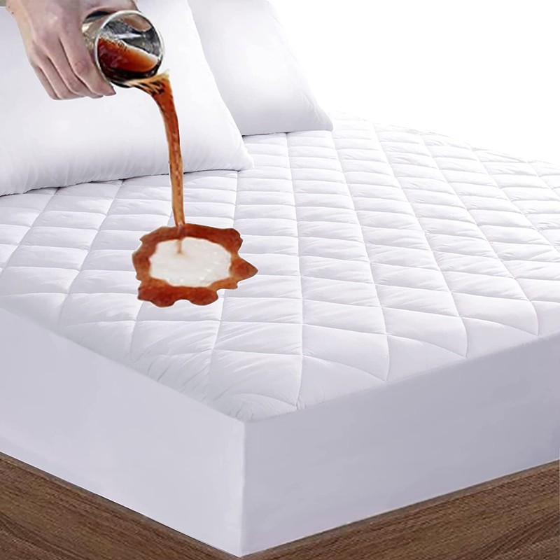 PORTER AND LAMBERT Moses Basket Quilted Mattress Protector - Deep