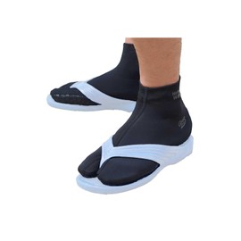 HeleiWaho Wet Socks, Diving Socks, Tabi, 0.08 inch (2 mm), Anti-slip, Surfing, Diving, Marine Sports, Chaffing Prevention, Black