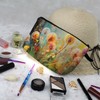 Livel lhood Floral Dandelion Makeup Bag Oil Painting Style Dandelion