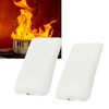 2pcs Emergency Fire Blanket Fiberglass Good Insulation Easy to Use
