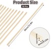 50 PCS Wooden Dowel Rods, Square Wooden Dowels for Crafts,