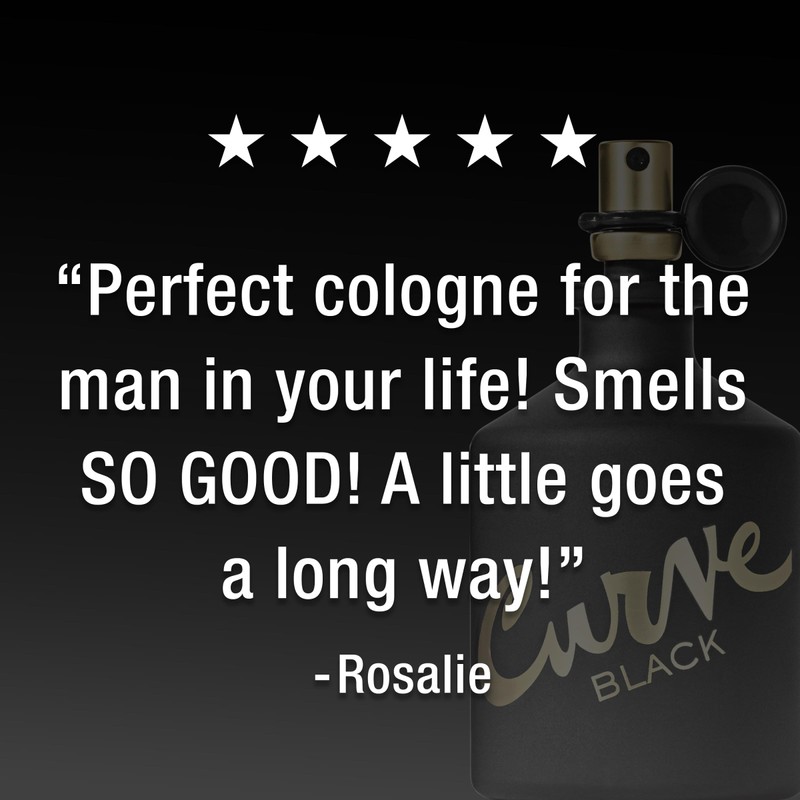 Curve Black For Men, Cologne Spray with Casual Day or