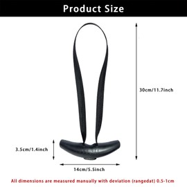 JCZD Multifunction Gym Handles, Use as LAT Pull Down Attachment, Pull up Grips, T bar Row Attachment, Barbell Grips, on a Cable Machine, as a D Handle or as a tricep Rope (Orange)