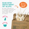 Ecovibe Plastic-Free Bamboo Cotton Buds - Eco-Friendly & Naturally Made