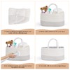 luxury little Diaper Caddy Organizer, Large Cotton Rope Nursery Baby