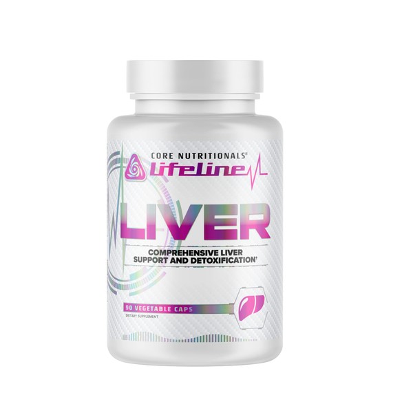 Core Nutritionals Lifeline Liver Comprehensive Liver Support and Detoxification, 90 Capsules