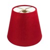 Royal Designs, Inc. Clip On Chandelier Lamp Shade, Red, 3