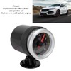 Tachometer 52mm/2.05in 0‑8000 RPM Carbon Fiber Panel Pointer 12V Universal