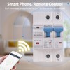 Swokely 2P Smart Circuit Breaker, 100A 220V WiFi Smart Energy
