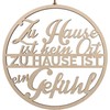 Spruchreif Premium quality 100% emotional, decorative loop, wooden decorative hanger,