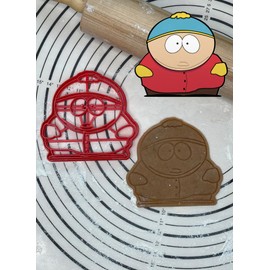 Eric Cartman Cookie Cutter & Mold 4-Inch-Scale Produced by 3D Kitchen Art