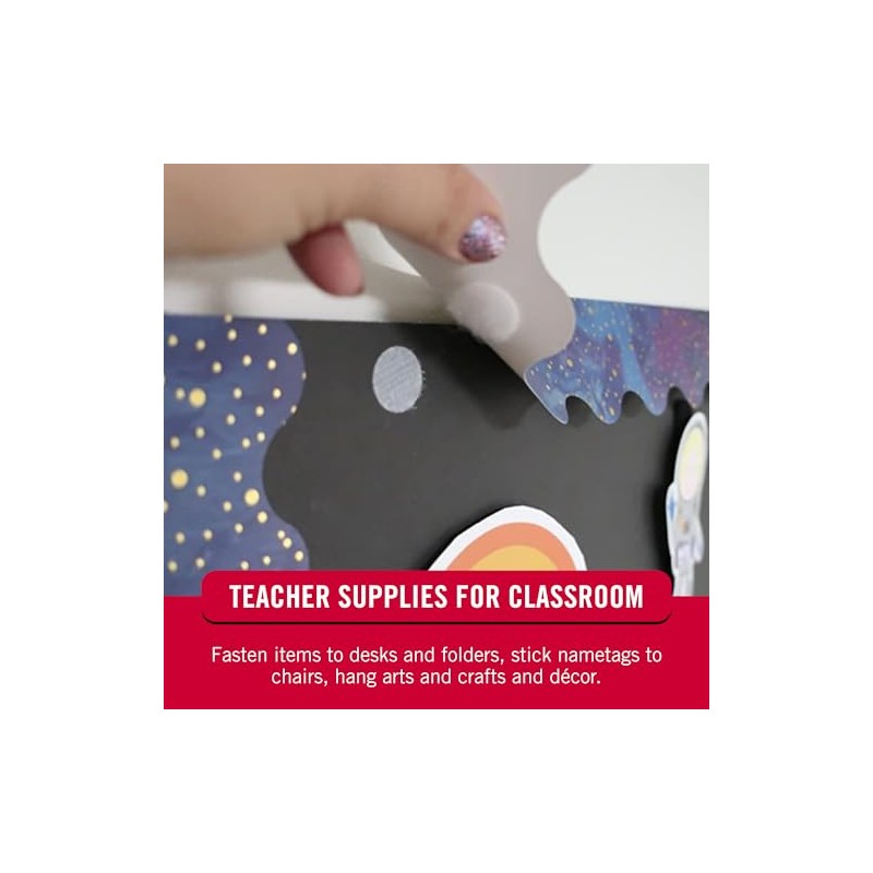 VELCRO Brand Dots with Adhesive | 250pk, Black | Small