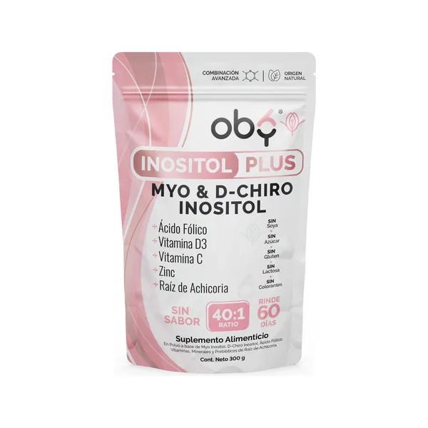 Oby Inositol Plus, Myo and D-Chiro Ratio 40:1 enriched with