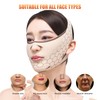 kanuoc V Line Lifting Mask, Adjustable Chin Strap for Sleeping,