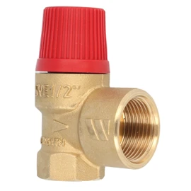 Diaphragm safety valve for closed heating systems, 2.5 bar, up to 50 kW, E 1/2" - A 3/4"