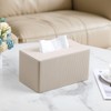 MEIBOOCH Extra Large Tissue Box Cover for Standard Size 180