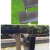 4 PCS Foldable Support Bracket -Self-Locking Hinge- Leg Fittings and