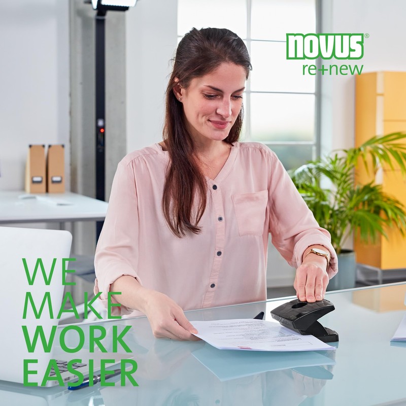 Novus B 220 re+new Hole Punch (Plastic Top Made from
