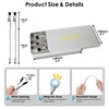 6PCS Magnetic Flexible Gooseneck Arm Alligator Clips Set, Helping Hands