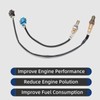 2PCS Oxygen Sensor (O2 Sensor) Upstream&Downstream Replacement for Pontiac G8