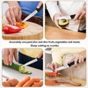 targzier Paring Knife Set of 6,Premium Paring Knives,Stainless Steel Vegetable&Fruit
