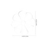 10 Pcs Door Stopper Wall Protector: Clear Self Adhesive Rubber