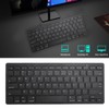 78 Keys Wireless Keyboard with Silent Buttons Ultra Slim Bluetooth