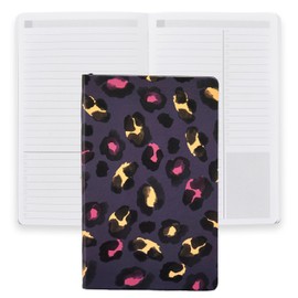 Erin Condren Watercolor Leopard Print Softbound Notebook | Productivity, College Ruled Lines & Checklist for List-Making | 124 pages, 80 lb. Mohawk Premium Paper, Designed by Erin Condren