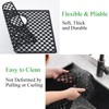 Brovy Black Silicone Sink Mats,18.6''x 15.6'' Kitchen Sink Mats for