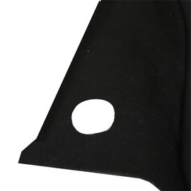 labwork Artificial Leather Driver Side Bottom Seat Cover Black Replacement for Honda Accord 2013-2017
