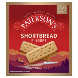 Paterson's Clotted Cream Shortbread Fingers, 300g