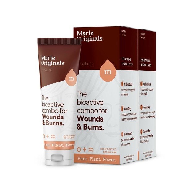 (2-Pack) Natural Skin Repair Care Cream Salve - Wounds Burns Rashes Hemorrhoids