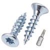 SKIR'CO (Pack of 100) 4.5 x 20mm Galvanised Steel Wood