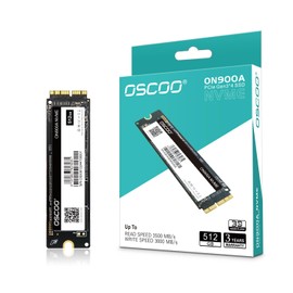 ON900A NVMe SSD for MacBook, PCIe Gen 3.0 x4, 512GB, Read/Write up to 2100/1700 MB/s, Compatible with MacBook Air 2013-2017, MacBook Pro 2013-2016, Mac Mini 2014, iMac 2012-2018, and Mac Pro 2013