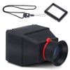 LCD Viewfinder, 3.2inch 3X Camera Viewfinder Foldable Camera Screen Sunshade