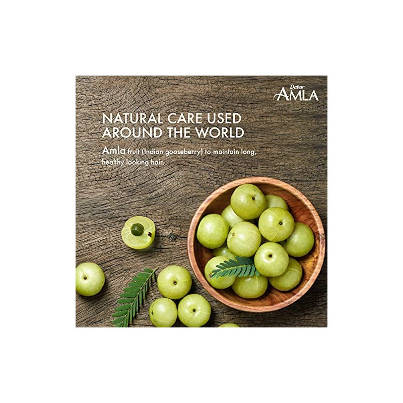 DABUR Dabur Amula Hair Oil Natural Care for Healthy, Long